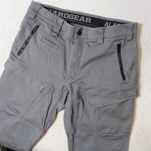 Alaskan Hardgear Cargo Pants Mens 36x34 Gray Stretch Tactical 3237-18 DBL Knee